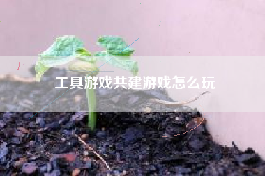 工具游戏共建游戏怎么玩  第1张