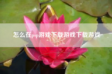 怎么在psp游戏下载游戏下载游戏