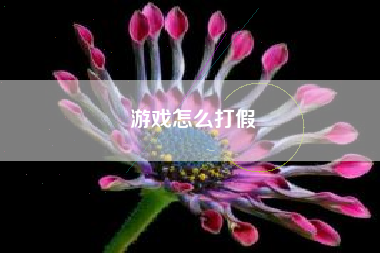 游戏怎么打假