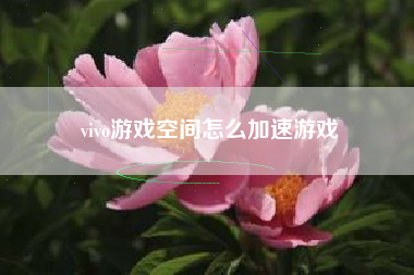 vivo游戏空间怎么加速游戏