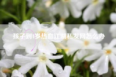 孩子到4岁热血江湖私发网怎么办